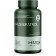 thumbnail image 1 of "HMS" Resveratrol 1400mg 120 Capsules High Potency Trans-Resveratrol with Powerful Antioxidents Acai Grapeseed Green Tea Supports, 1 of 6