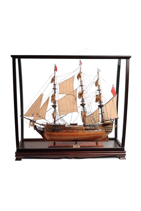 HMS Surprise Large With Table Top Display Case