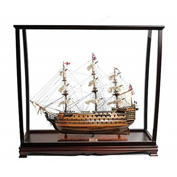 HMS Victory Large With Table Top Display Case