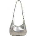 thumbnail image 1 of HMSHA Bags Retro Crescent Shoulder Purse for Women Soft Crossbody Handbag PU Leather Tote Handbag Satchel Work Bag Purse, 1 of 6