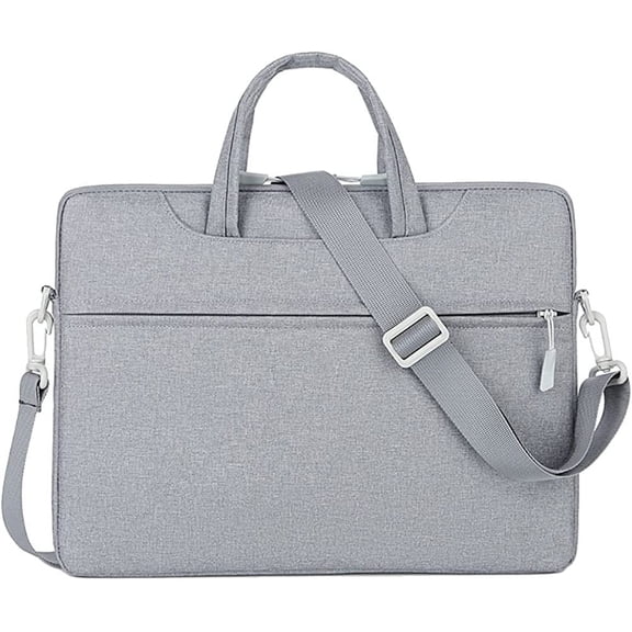 HMSHA Briefcase for Men Women Business Laptop Document Handbag Lightweight Computer Shoulder Bag Waterproof Messenger Bag