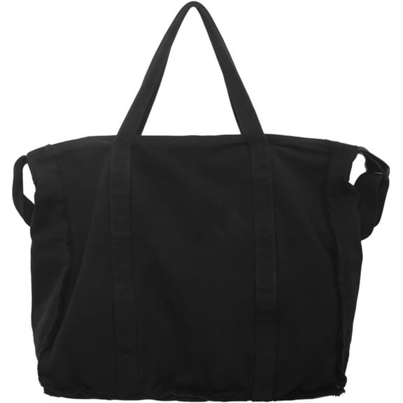 HMSHA Canvas Hobo Bags for Women & Men, Shoulder Crossbody Bag Y2k Grunge Hippie Tote Messenger Bag for Work, Shopping, Travel