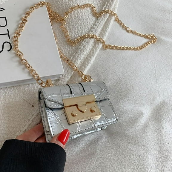 HMSHA Chain Female Bag Mini Summer Crossbody Bags for Women Fashion Luxury Designer Handbag Womens Trend Woman Shoulder Purse