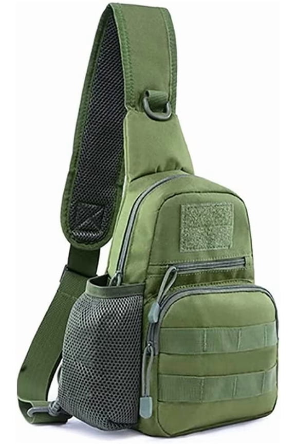 Chest Bag for Men Waterproof Military Backpack Lightweight Sling Bag Small Outdoor Tactical Pack