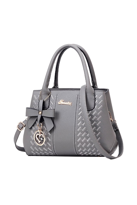 Classic European and American Fashion Middle Aged Mother Handbag Genuine Leather Purses Handbags for Women Vintage Handmade Real Leather Shoulder Bag Crossbody Satchel Purse with Strap
