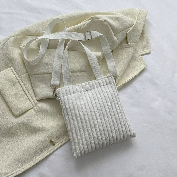 HMSHA Corduroy Female Bag Bucket Bolsas Fashion Travel Luxury Designer Handbag Bags for Women Purse Womens Tote Shoulder Messenger