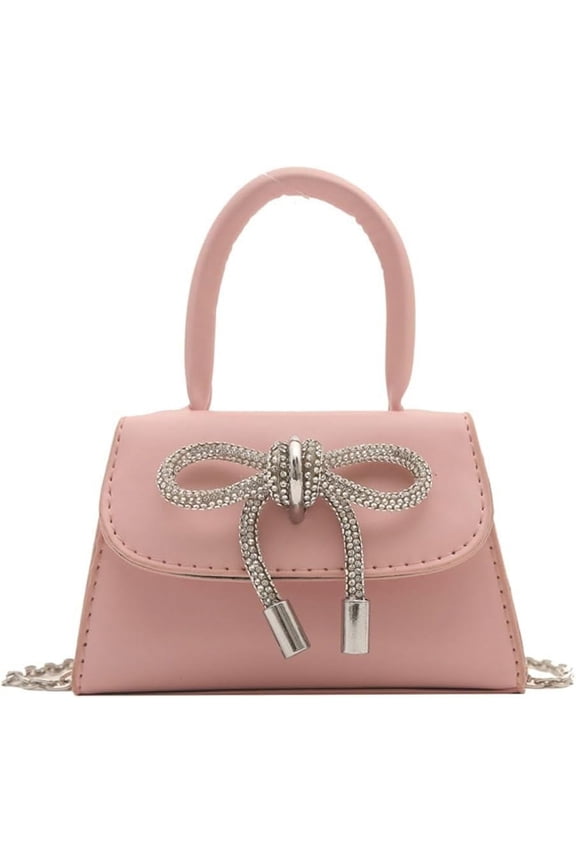 Crossbody Bag for Women Girls Cute Candy-Colored Tote with Patent Leather Glitter Shoulder Bag Small Square Bag