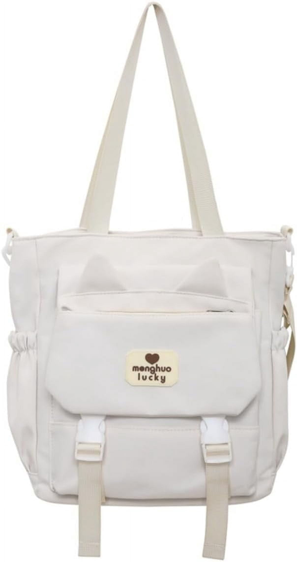 HMSHA Cute Messenger Bag Kawaii Bear Crossbody Bag for Women Aesthetic Bag Ita Bag Tote Bag