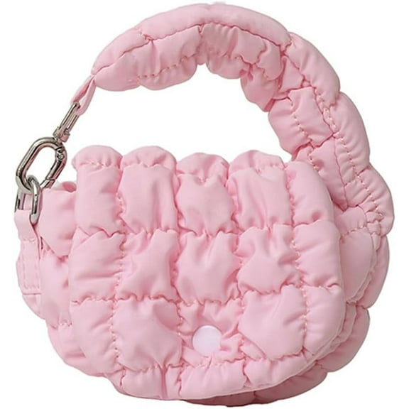 HMSHA Cute Mini Purse Tote Bag for Women, Handbag Small Nylon Clutch Purse Lightweight and Easy to Carry