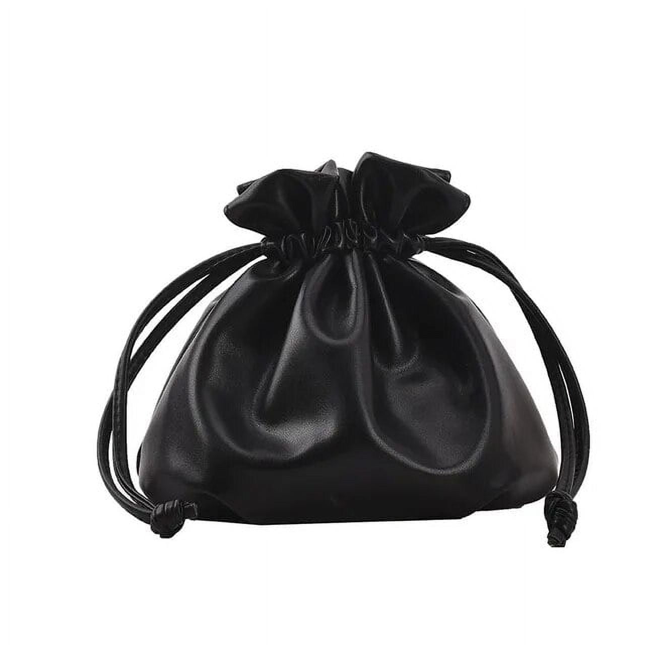 HMSHA Drawstring Bucket Shoulder Bag for Women Fashion Casual Cute