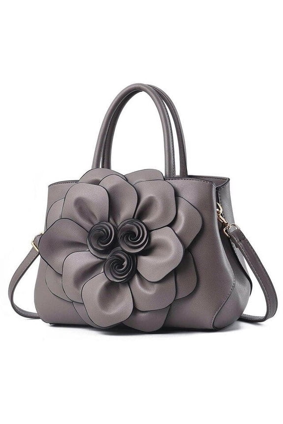 Ladies Casual Flower Messenger Shoulder Bags Luxury Handbags Women Bags Designer PU Leather Floral Tote Bag sac Bolsos Mujer