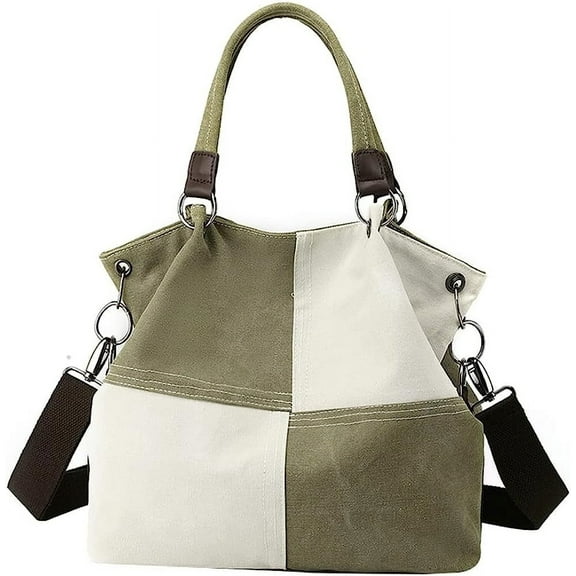 HMSHA Large Hobo Bag Tote Bag Women Canvas Chic Shoulder Bag Crossbody Bag Handbag