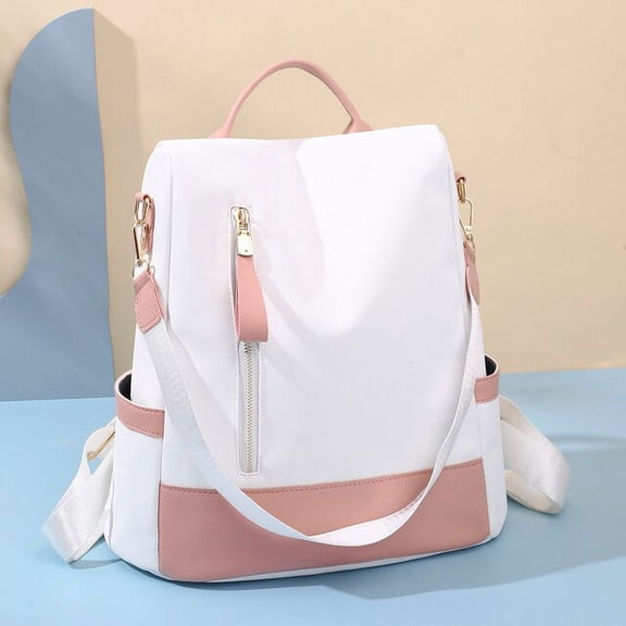 HMSHA Sac A Dos Women Backpack Purse Waterproof Oxford Cloth Anti-theft Rucksack Ladies Light Weight Shoulder Bag Mochilas Para Mujer