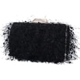 thumbnail image 1 of HMSHA Small Clutch Purses for Women Fluffy Evening Bag, 1 of 7