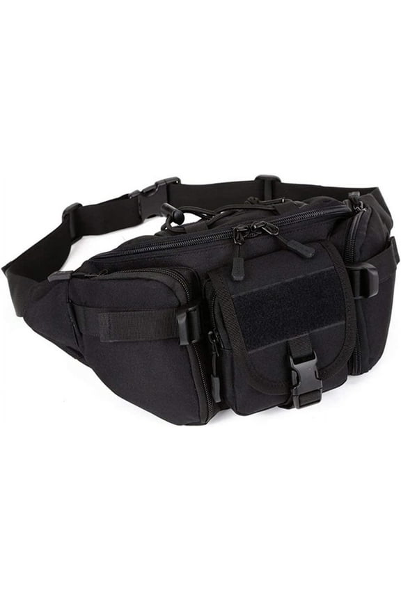 Tactical Waist Pack Bag Military Fanny Packs WR Hip Belt Bag Pouch for Hiking Climbing Outdoor Bumbag