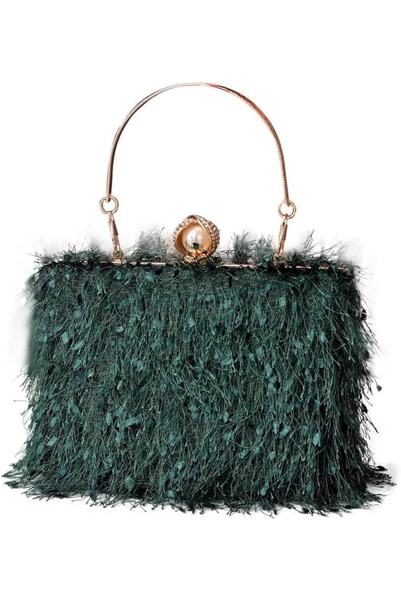 Tassel Evening Bag for Women Rhinestone Clutch Bag Beaded Handbag Bridal Wedding Purse Shoulder Bag