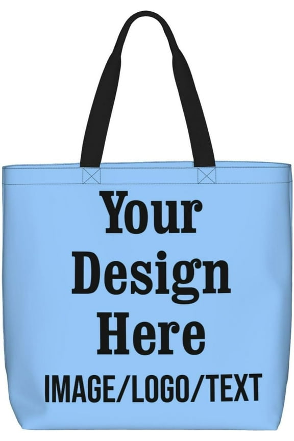Tote Bag Custom Tote Bags with Logo Design Your Own Image Custom Bag