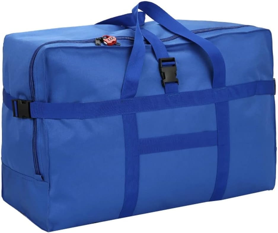HMSHA Travel Duffel Bag Foldable Personal Item Bag Men Large Capacity Carry On Bags for Airplanes Women Waterproof Weekender Bag