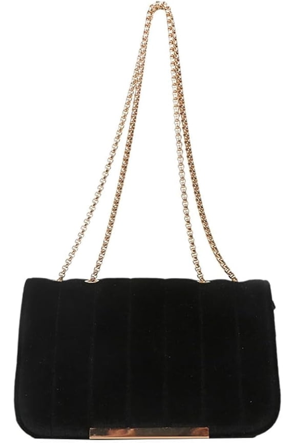 Velvet Evening Bag for Women Satin Fabric Y2k Shiny Shoulder Clutch Bag Envelope Formal Party Crossbody Purse