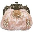 thumbnail image 1 of HMSHA Vintage 1920s Beaded Evening Bag Pearl Clutch Bag for Women Bridal Wedding Purse Sequin Rhinestone Handbag, 1 of 6
