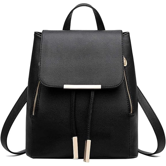 HMSHA Women Fashion Backpack Purse Cute Book Bags and Shoulder Bag PU Leather Travel bag