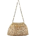 thumbnail image 1 of HMSHA Women's Hobo Bag Acrylic Shoulder Bag Beaded Woven Handbag Dress Purse Unique Fashion Totes Satchels, 1 of 5