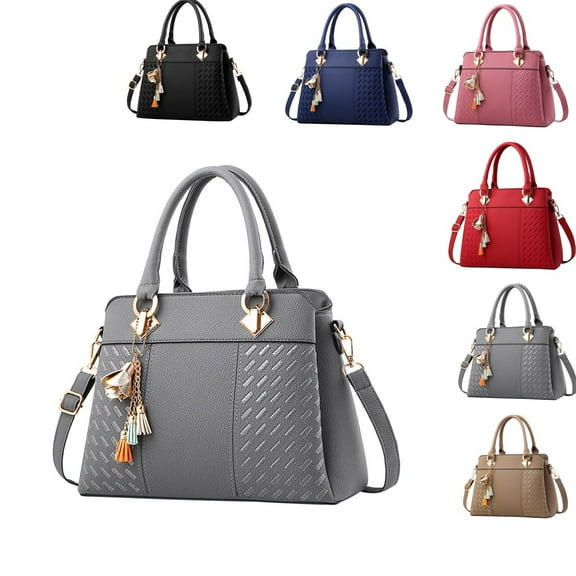 HMSHA Womens Handbags Ladies Purse Satchel Shoulder Bags Roomy Fashion Tote Leather Bag Handbag Storage Organizer Handbag Charms Handbag Storage Handbags And Purses For Women Over 50