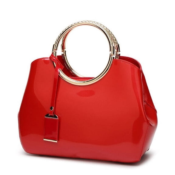 HMSHA high quality patent leather handbag women bag fashion messenger shoulder bags for women travel bag casual handbags bolsa