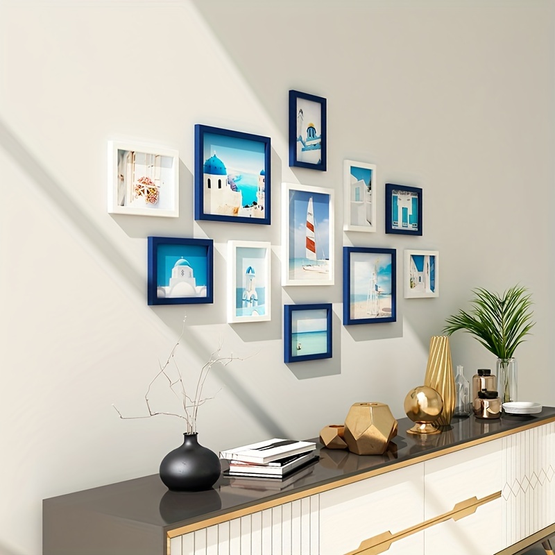 HMTY 11Piece Gallery Wall Photo Frame Set, Versatile Frames with