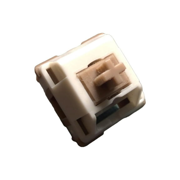 HMX Linear 5-Pin MX Mechanical Keyboard Switches For Custom Mechanical Keyboards (HMX YG Macchiato 50g, 90 Switches)