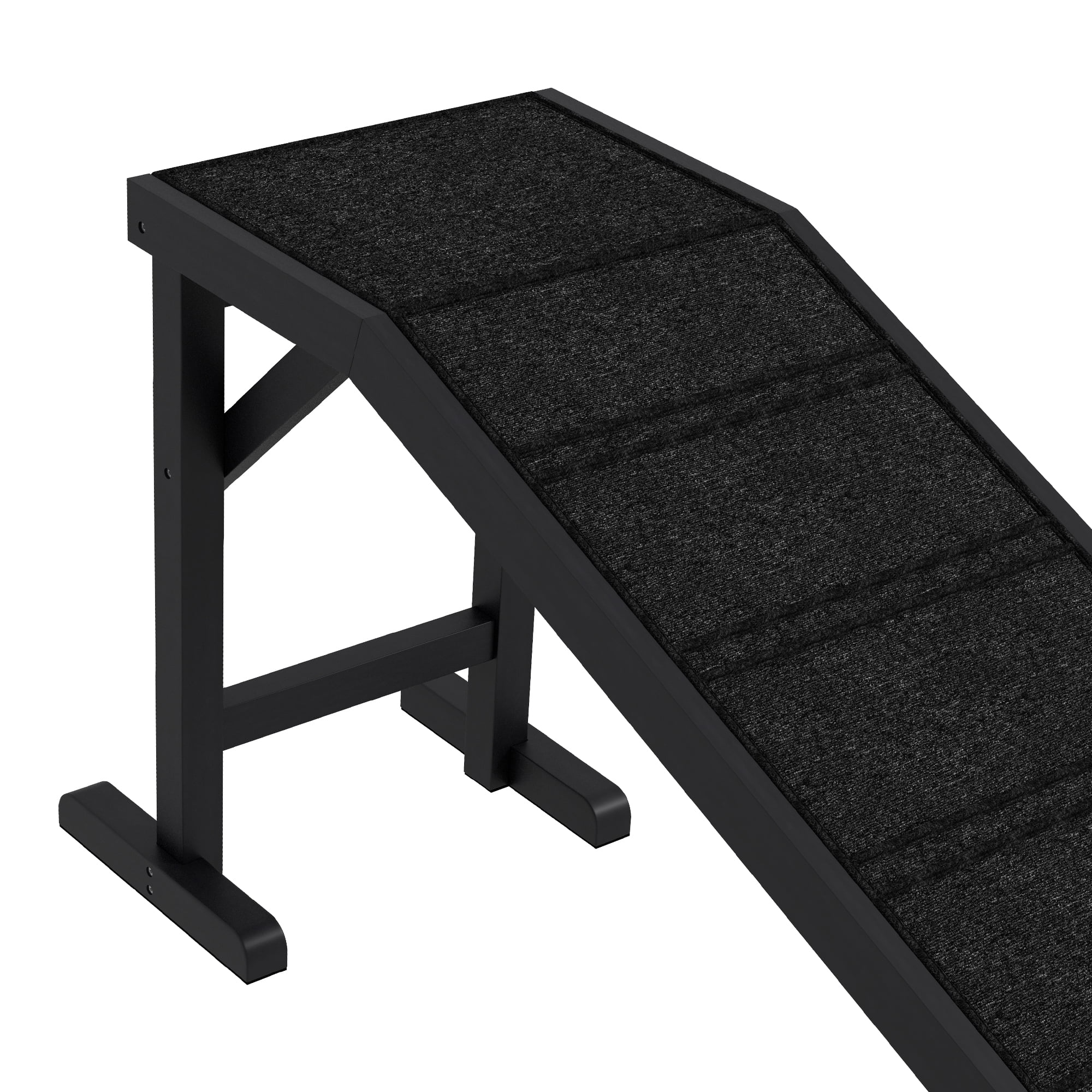 HMYG Dog Ramp for Bed,Pet Ramp,Non-Slip Carpet,Top Platform,74x16x25 ...