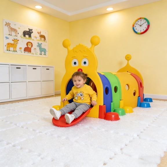 HMYG Play Structure,Tunnel,Caterpillar Tunnel