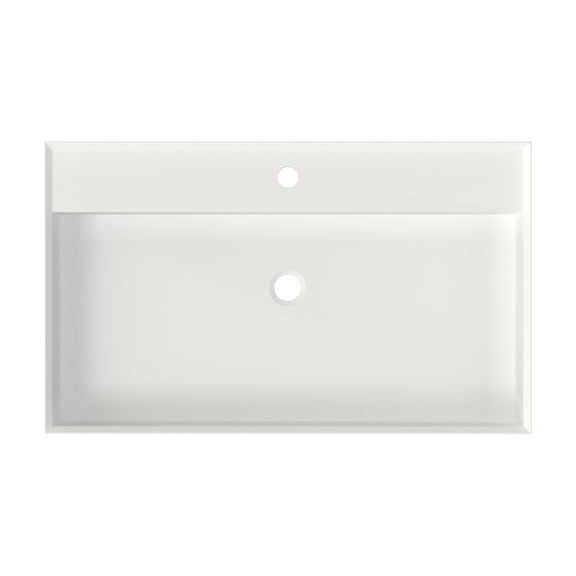 HMYG Stone Resin Solid Surface Bathroom Vanity Basin Sink