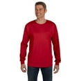 thumbnail image 1 of HN 5596 6.1OZ AUTHNTC LS PKT T (DEEP RED XL), 1 of 2
