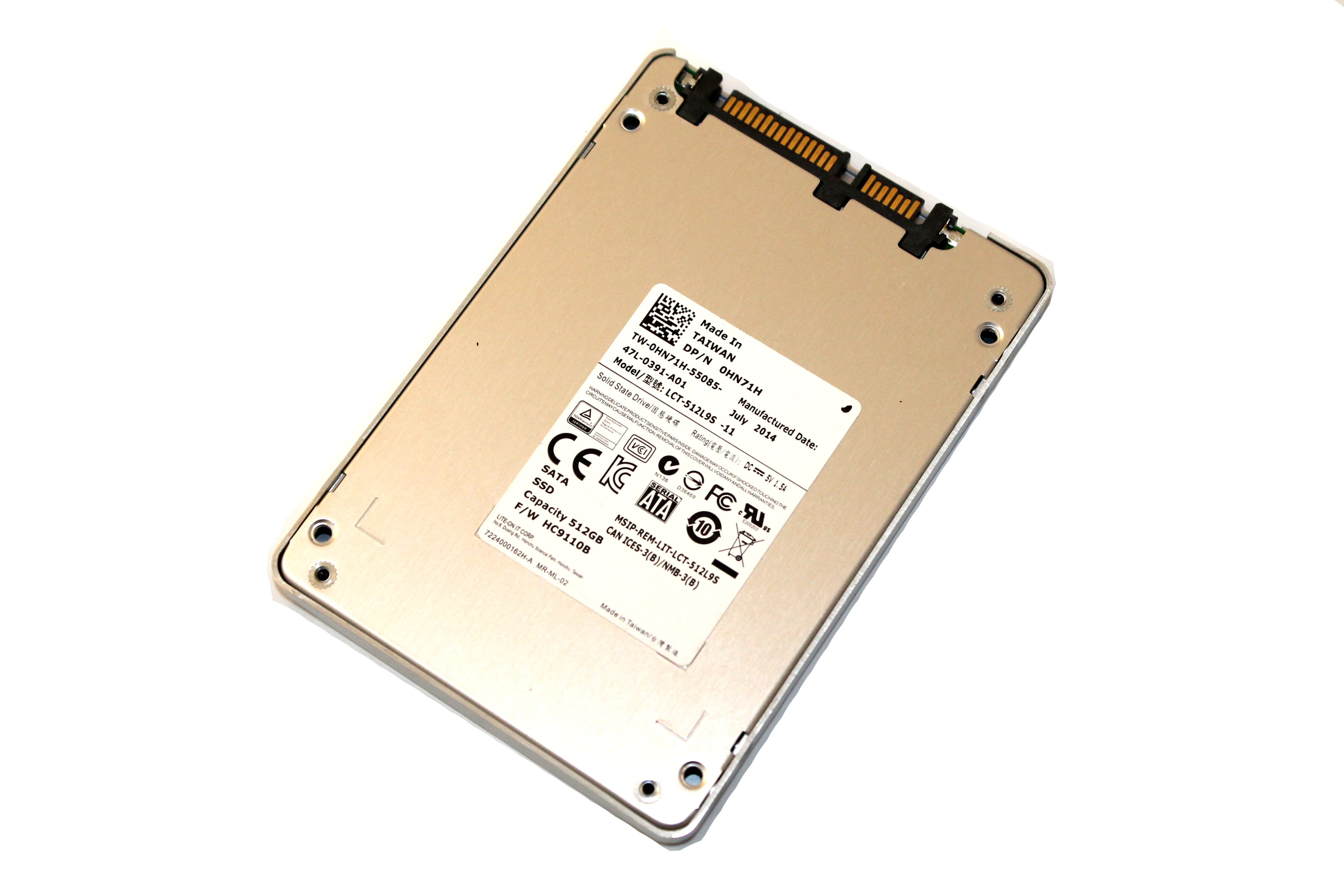 HN71H DELL Lite-On 512GB SSD Solid State Drive
