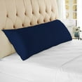 thumbnail image 1 of HNB Store Body Pillow cases 600TC Egyptian Cotton Pillow Case | Zipper Body Pillowcase 20x60" inch | 1 Pieces Pillow Case | Navy Blue, 1 of 7
