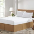 thumbnail image 1 of HNB Store Magic Bed Skirt 11" inch Drop Pleated Microfiber BedSkirts (California King-Taupe), 1 of 6