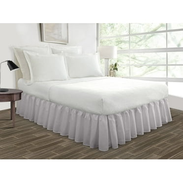 HNB Store Ruffled Bed Skirt Easy Fit 18