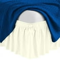 thumbnail image 1 of HNB Store Wrap Around Bed Skirt 18" inch Drop Easy Care Microfiber Made Bedskirts (Full-Ivory), 1 of 6