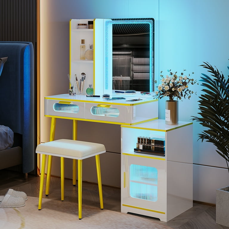 Led light makeup vanity clearance
