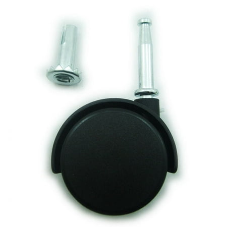 HNF Shop Caster Series Nylon 1.5" Swivel Casters with Grey, 4 Count