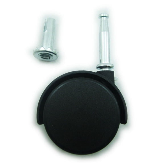 HNF Shop Caster Series Nylon 1.5" Swivel Casters with Grey, 4 Count