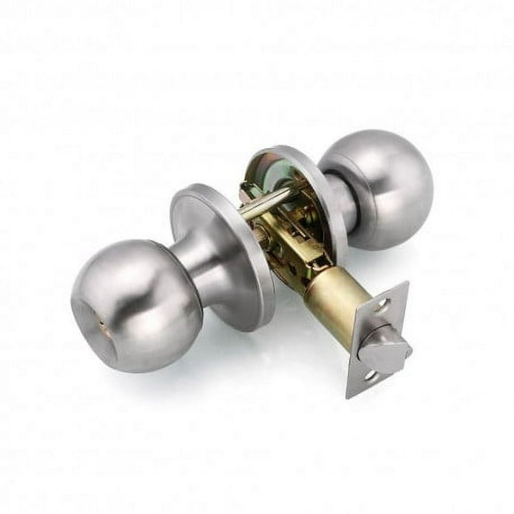 HNF Shop, Stainless Steel Entry Door Knobs Lock Room