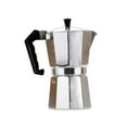 HNGMEI Authentic Italian Aluminum Stovetop Moka Pot for Delicious