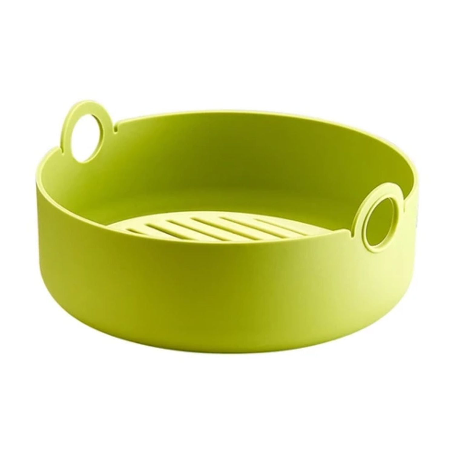 HNGMEI Easy to Clean Silicone Air Fryer Oven Baking Tray with Reusable