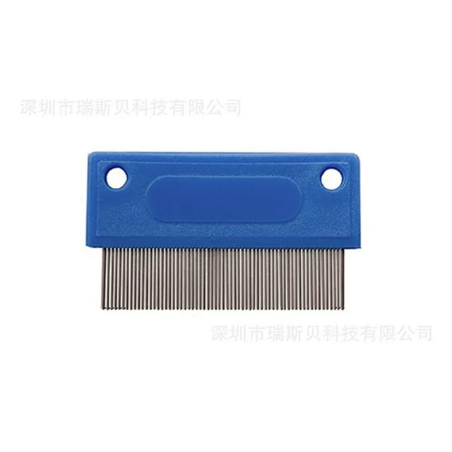 HNGMEI Gentle Pet Tear Stain Remover Comb with Small Lice and Flea