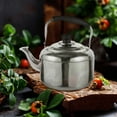 HNGMEI Stainless Steel Whistling Tea Kettle Pot for Gas Stove and