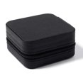 HNGPNGH 1 Pc Portable Travel Mini Jewelry Box Leather Jewelry Ring