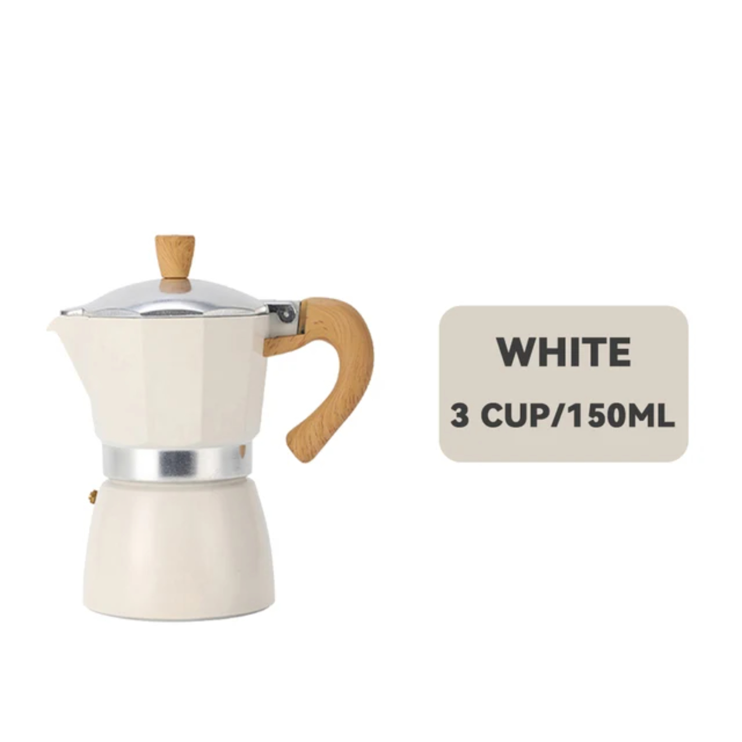 HNGPNGH Aluminum Italian Stovetop Moka Pot Espresso Maker Classic Manual Coffee Pots for