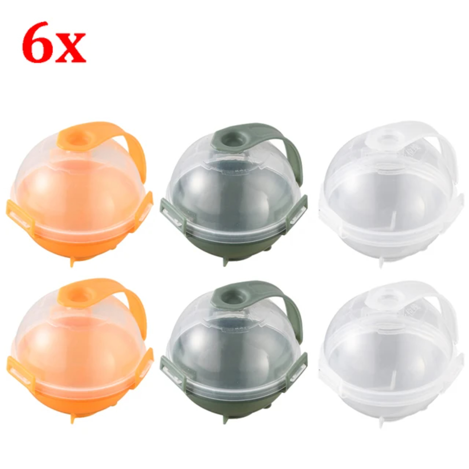 HNGPNGH Bulk Round Ice Boxes with Lots of Ice Balls Cold Drink Coffee